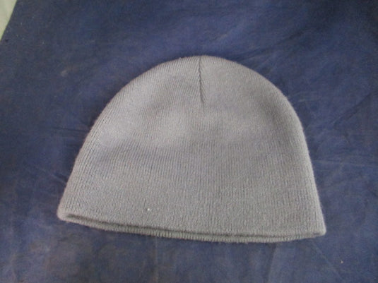 Used Grey Skull Beanie Hat