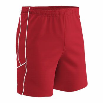 New Champro Header Scarlet Red Soccer Shorts Yth Large