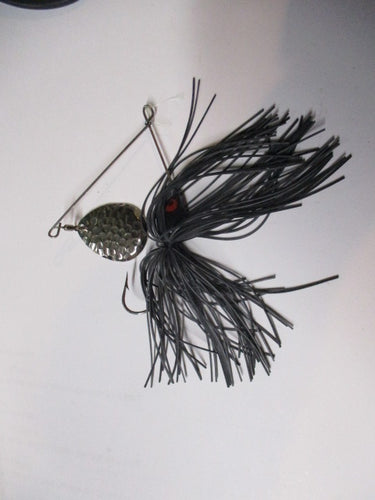 Used Grey Spinnerbait Lure