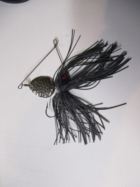 Used Grey Spinnerbait Lure
