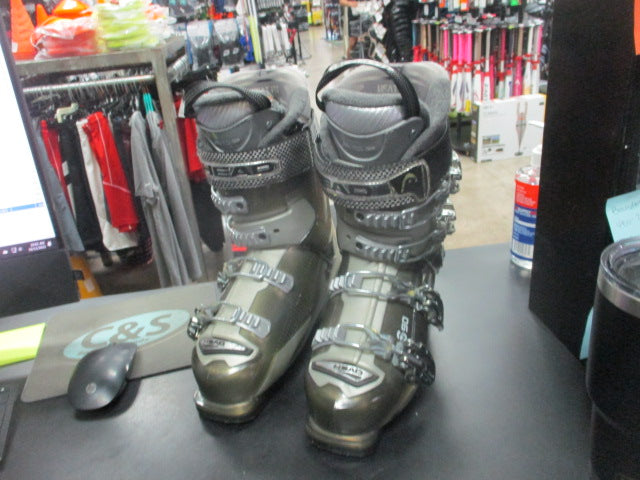 Load image into Gallery viewer, Used Head S90 Ski Boots Size 24-24.5 (Damage On Tongue)
