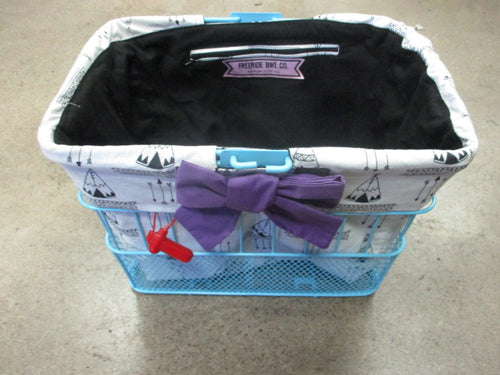 Used Freedride Bike Co. Basket Liner - White (Basket not Included)