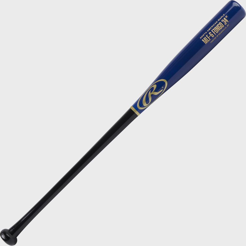 Load image into Gallery viewer, New Rawlings MLF-5 37&quot; Maple Fungo Bat -Blue / Black
