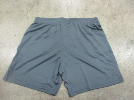 Used Alleson Grey Athletic Shorts Youth XL No Pockets