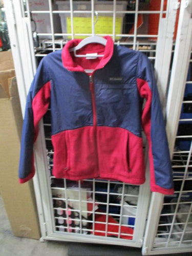 Used Columbia Fleece Water Resistant Zip Up Jacket Youth Size Large