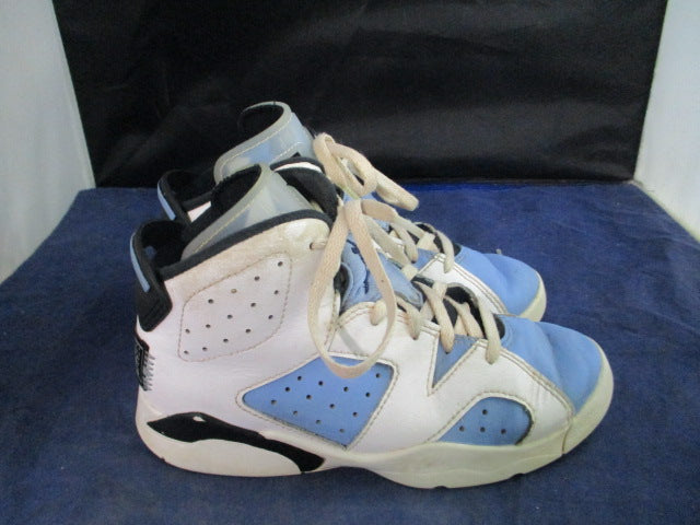 Load image into Gallery viewer, Used Nike Air Jordan 6 VI Retro University Blue Shoes Youth Size 1
