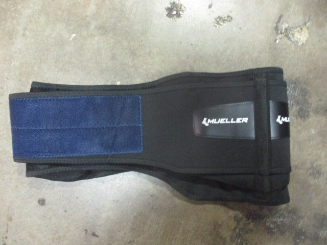 Load image into Gallery viewer, Used Mueller Back Brace with Adjustable Lumbar Size Regular One Size Fits Most
