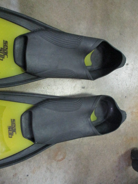 Used Seac Sub XSpeed Fins Size 5-6 38-39