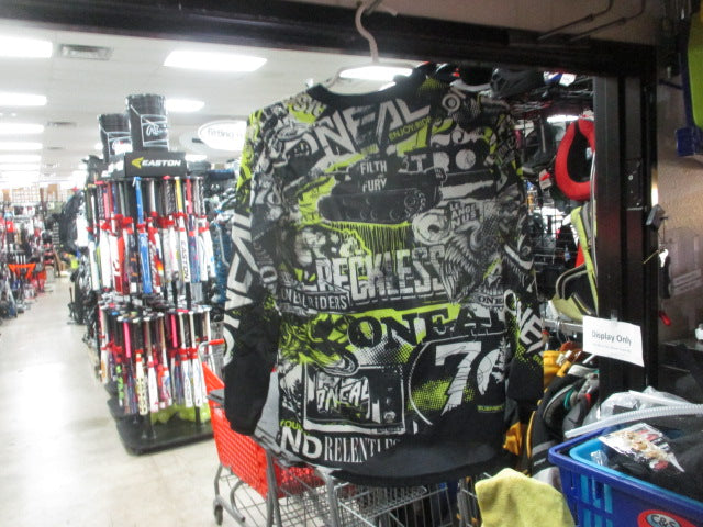 Load image into Gallery viewer, Used Oneal Motorcross Jersey Size Youth Large
