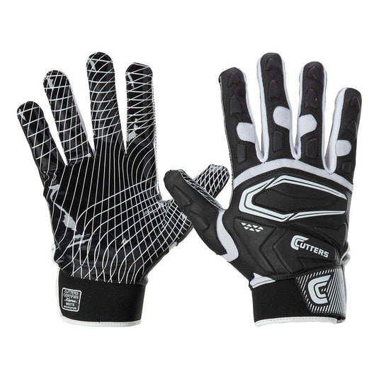 New Cutters Lineman & All Purpose Padded Football Gloves 2.0 Size Yth L/XL