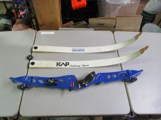 Used Easton KAP Challenge Spirit Pro Style Olympic Bow w/ Sight - 64" - 12 lb