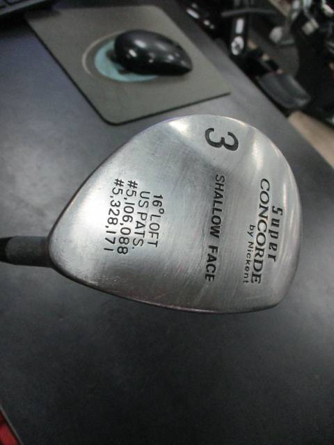 Used Super Concorde Shallow Face 3 Wood