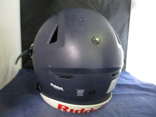 Used 2019 Riddell Speedflex Football Helmet Navy Size Youth Medium