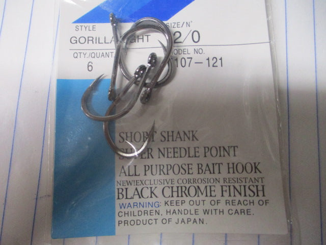Load image into Gallery viewer, Used Owner Gorilla Light 2/0 Hooks - 5 ct
