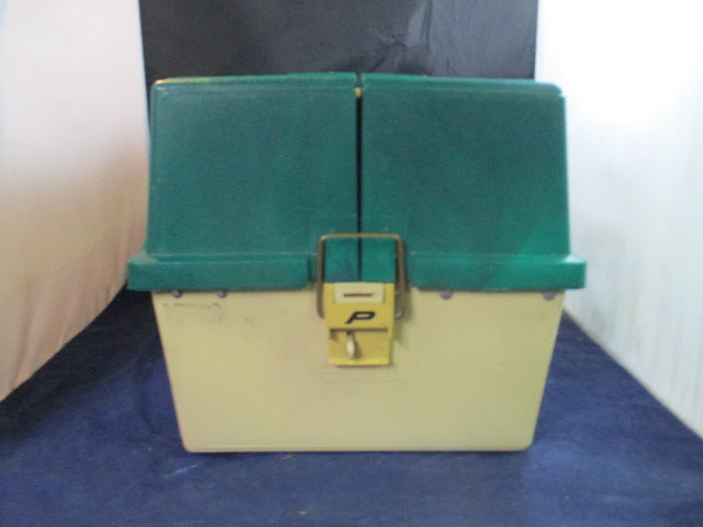 Load image into Gallery viewer, Used Vintage Plano 8733 3 Tray Cantilever Style Tackle Box
