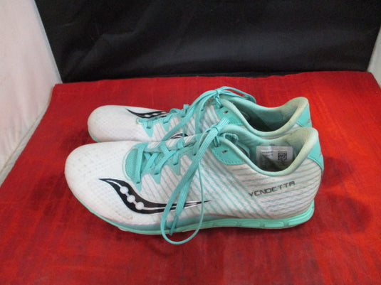 Used Saucony track Racing Running Shoes Adult Size 8