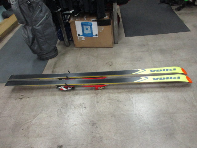 Load image into Gallery viewer, Used Volkl P30 RC Racing Downhill Skis w/ Marker Bindings 190cm
