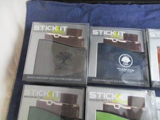 Stick-It Magnetic Strap Range Finder Holder - Assorted Colors