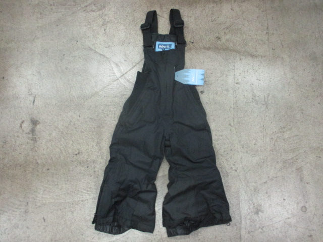 Load image into Gallery viewer, New Pulse Toddler Overland Ski Bibs Black Size 2T
