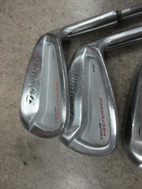 Load image into Gallery viewer, Used 6-Piece Taylormade MC Tour Preferred 4-5-6-7-8-9 Iron Set KBS Irons
