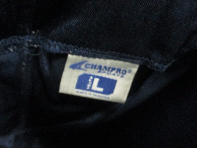 Load image into Gallery viewer, Used Champro Navy 7 Pad Football Pants Youth Large
