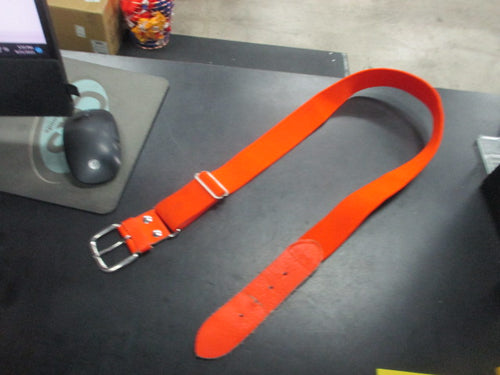 Used Tag Orange Adult Baseball Belt