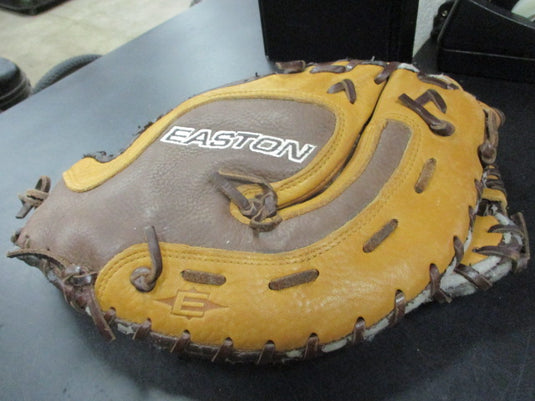 Used Easton Stealth Travel Ball Steer Hide 1st Baseman's Glove - Lefty