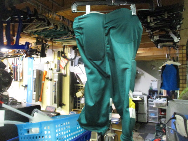 Load image into Gallery viewer, Used Green 7 Pad Football Pants- Youth
