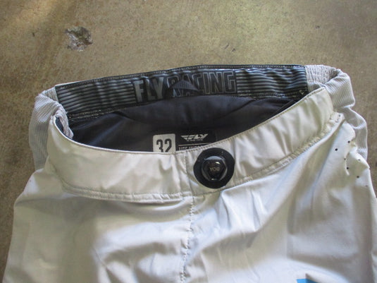 Used Fly Lite Hydrogen BOA Motocross Pants Size 32 (Damaged on Knee)