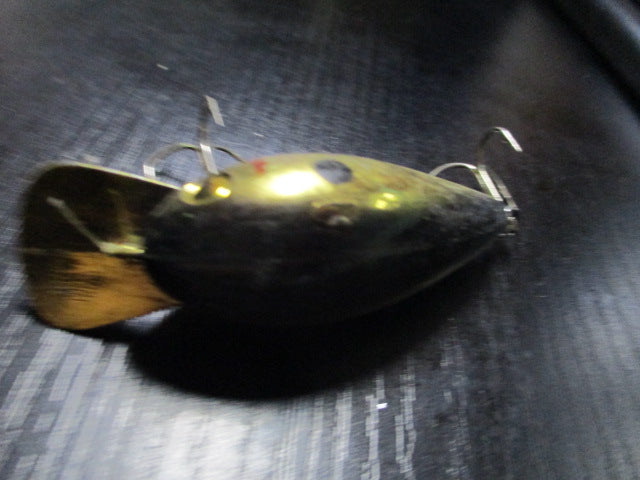 Load image into Gallery viewer, Used Cordell Big O Gold with Black Back Rattling Crankbait Lure
