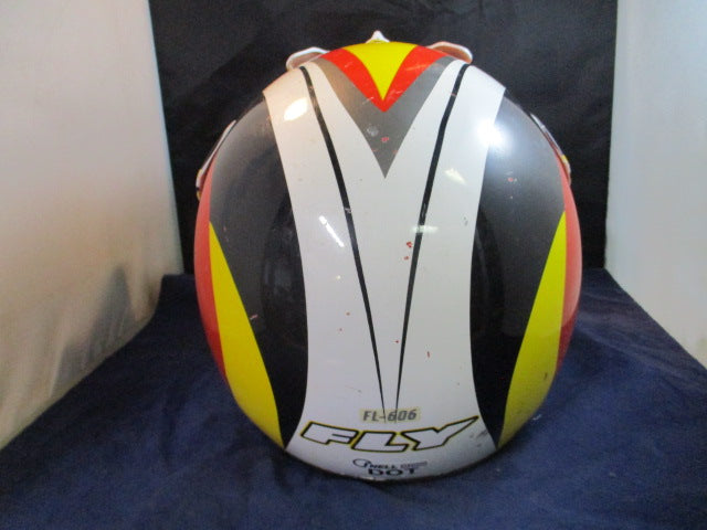 Load image into Gallery viewer, Used Fly Helmets FL-606 Motorcross Helmet Size Small w/ Bag
