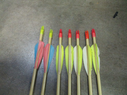 Used Arrows - 7 count - Draw Weight 25 to 40 lb