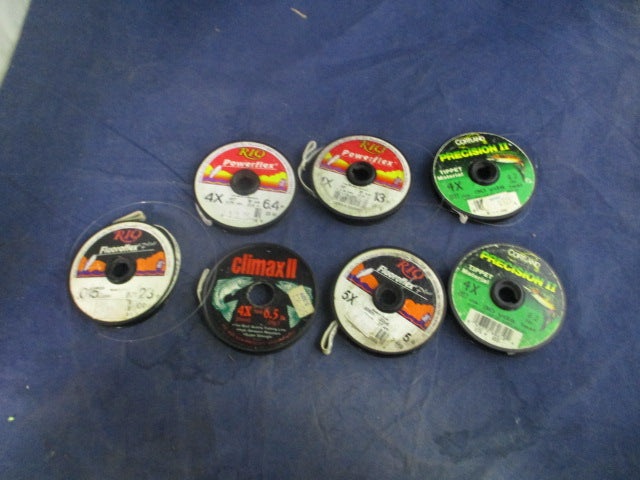 Load image into Gallery viewer, Used Assorted Fly Fishing Tackle Line 7 count - small amount in all
