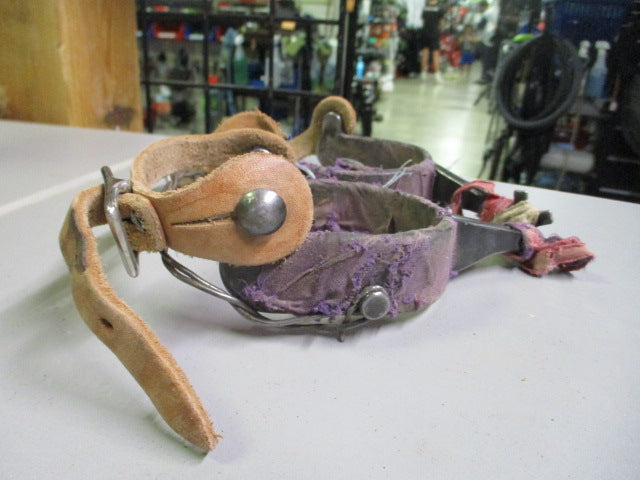 Load image into Gallery viewer, Used Bull Spurs With Straps
