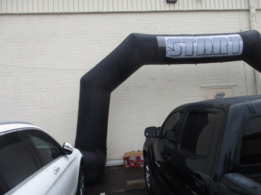 Sewinfla 20' Inflatable Start/Finish Line Arch With Blower