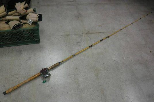 Used Eagle Claw 8'5" Pole With Penn Peer Reel