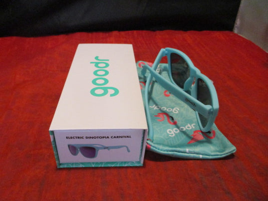 New Goodr Electric Dinotopia Carnival Sunglasses