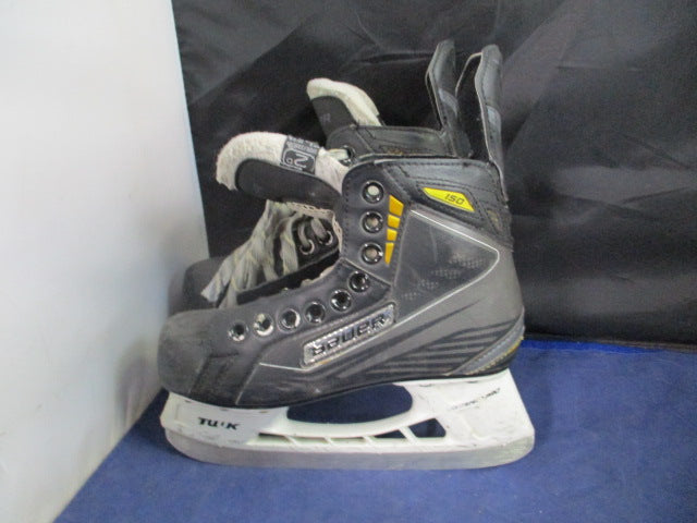 Load image into Gallery viewer, Used Bauer 150 Supreme Hockey Skates Youth Size 3 - missing laces &amp; worn
