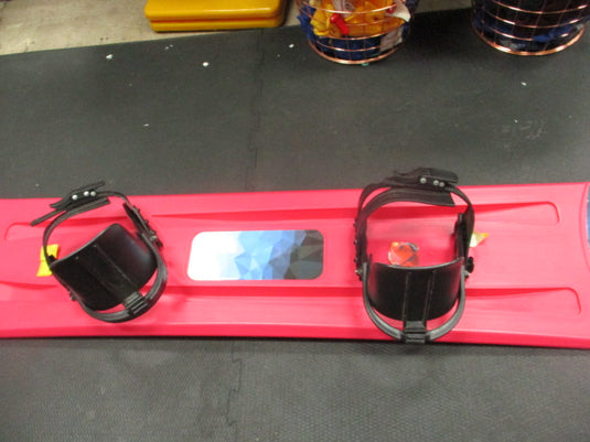 Used Lucky Bums 120cm Plastic Snowboard Sled Ages 5-10