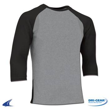 New Champro Youth Extra Innings 3/4 Sleeve Baseball Shirt Size Small