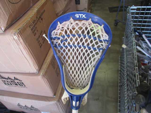 Load image into Gallery viewer, Used STX 37&quot; Complete Lacrosse Stick Blue
