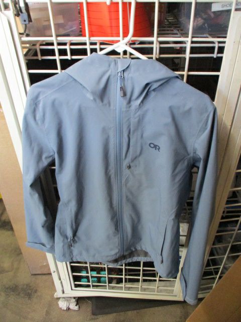 Load image into Gallery viewer, Used OR Outdoor Research Dryline Rain Jacket Adult Size Medium
