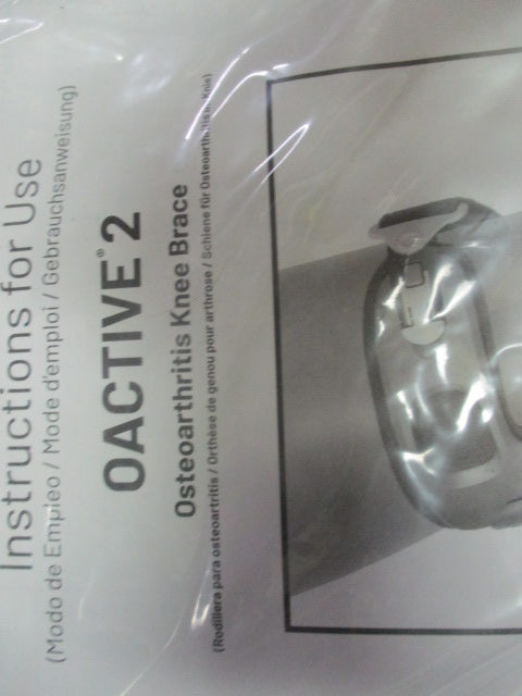 Used VQ Ortho Care Oactive 2 Osteoarthritis Knee Brace - Left Knee