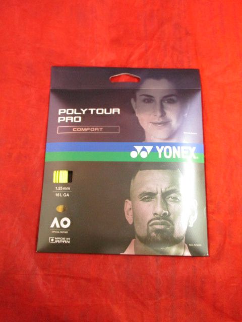 Yonex Polytour Pro 1.25 mm/ 16 L GA Racquet String