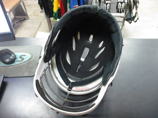 Used Warrior W1004 Lacrosse Helmet Size Medium