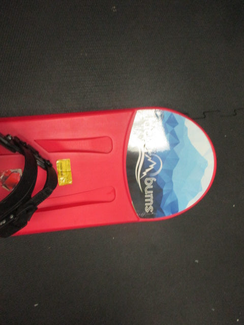 Used Lucky Bums 120cm Plastic Snowboard Sled Ages 5-10