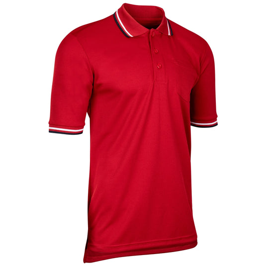 New Champro Red Umpire Polo Shirt Size Medium