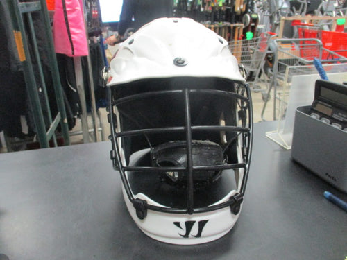 Used Warrior Pro Z Lacrosse Helmet Size Medium