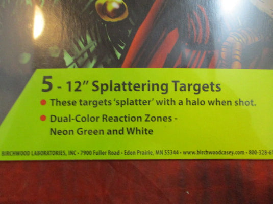 Birchwood Casey Darkotic Splattering Targets - Ship Wreck - 5 Pack