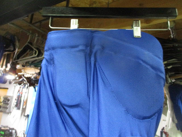 Load image into Gallery viewer, Used Adidas Integrated Football Pants with Pads Youth Medium R. Blue
